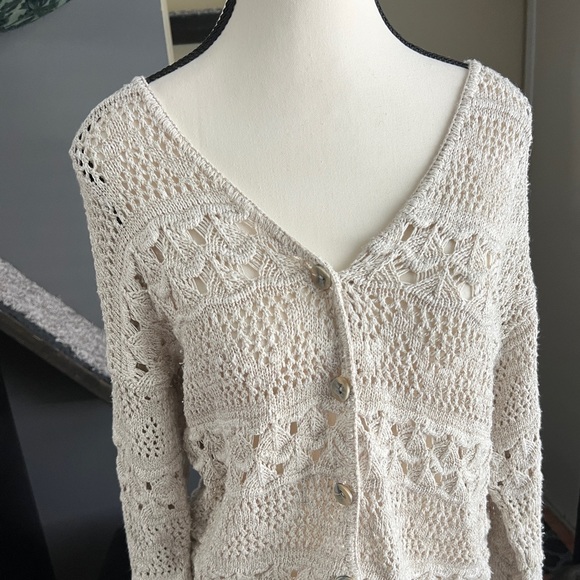 Jessie Crochet Cardigan - Picture 7 of 11